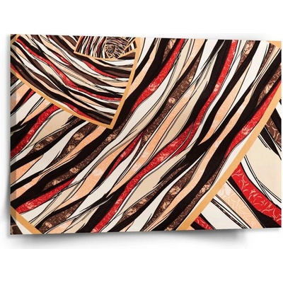 Sablio Obraz Pruhovaný motiv - 150x110 cm