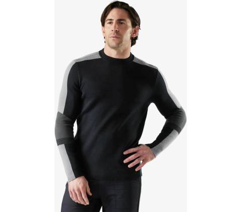 Mikina bez kapucne Smartwool Alpine Crew black