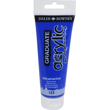 Daler-Rowney Graduate АКРИЛНА боя Ultramarine Blue 120 ml 1 бр (123120123)