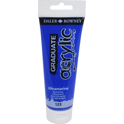 Daler-Rowney Graduate АКРИЛНА боя Ultramarine Blue 120 ml 1 бр (123120123)