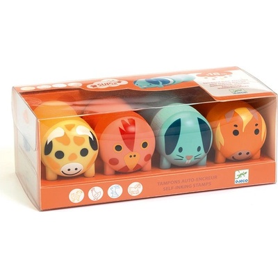 Djeco - Комплект печати за най-малките Ферма DJ09011