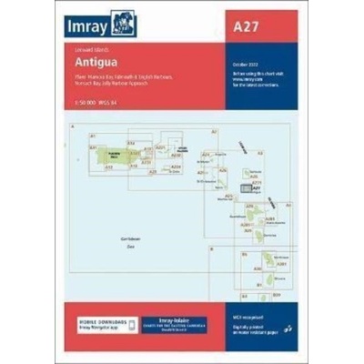 Imray Chart A27 - Antigua Imray