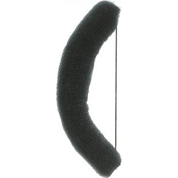 Solida Výplň do vlasov banán s gumičkou - 18 cm - čierna 100970