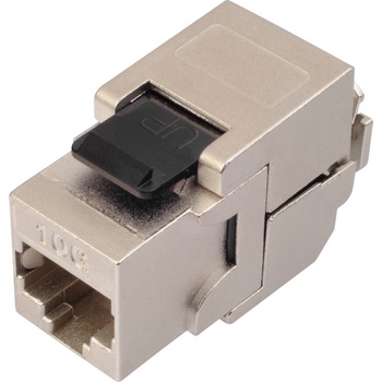 Solarix Konektor keystone SXKJ-10G-STP-BK-SA Cat.6A STP RJ45