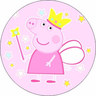 Jedlý papír prasátko Pepa víla 19,5 cm - Magic – Zbozi.Blesk.cz