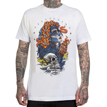 AFFLICTION мъжка тениска affliction - smoke & halo - a26196-wtmu