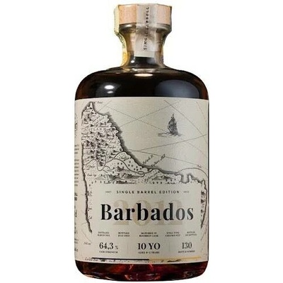 1667 Single Barrel Rum Barbados 2012 64,3% 0,7 l (karton)