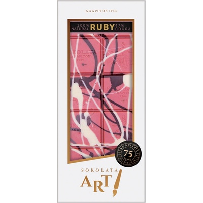 SOKOLATA AGAPITOS RUBY JP Art Design 100 g