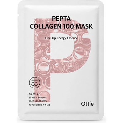 OTTIE Възстановяваща маска за лице с пептиди и колаген Ottie Pepta Collagen 100 Mask 25ml