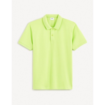 Celio Светлозелена мъжка поло риза Celio Teone Celio | Zelen | МЪЖЕ | S