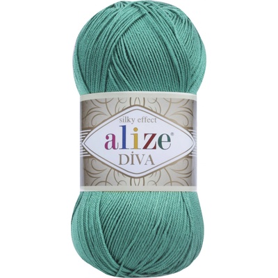 Příze Alize Diva 610 smaragdová