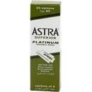 Príslušenstvo k holiacím strojčekom Astra superior platinum 100 ks