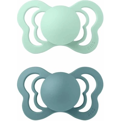 Bibs Couture anatomické cumlíky kaučuk 2ks Nordic Mint / Island Sea