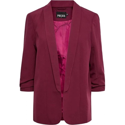 PIECES Сако Pieces Boss 3/4 blazer - Red (Grape Wine)