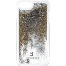 Pouzdra a kryty na mobilní telefony Pouzdro Guess Liquid Glitter Hard iPhone 6/6S/7 zlaté
