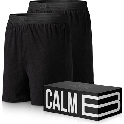 Calm B Daily Boxers Black Serenity 2pack