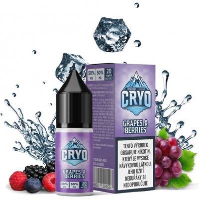 Infamous Cryo Grapes & Berries 10 ml 20 mg – Zboží Dáma