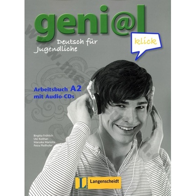 genial Klick A2 pracovný zošit nemčiny vr. 2 audioCD