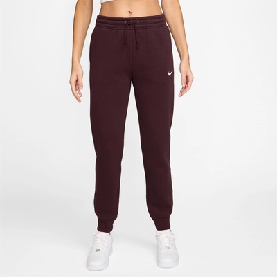 Nike Анцуг Nike Sportswear Phoenix Fleece Women's Mid-Rise Sweatpants - Burgundy Crush