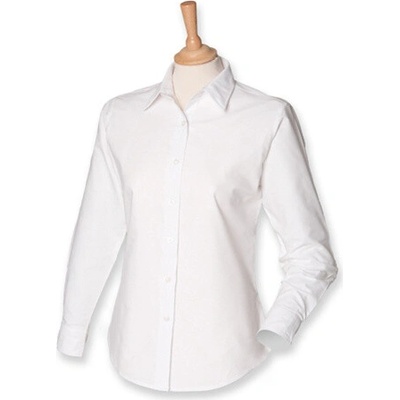Henbury Dámska košeľa s dlhým rukávom H511 White