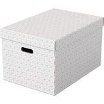 ESSELTE Home Размер L 3бр/опаковка бяла кутия за съхранение 628286 (628286)