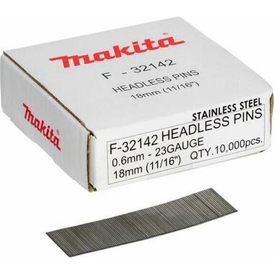 Makita F-32142 Klince – pinky pozink 18mm 10000ks