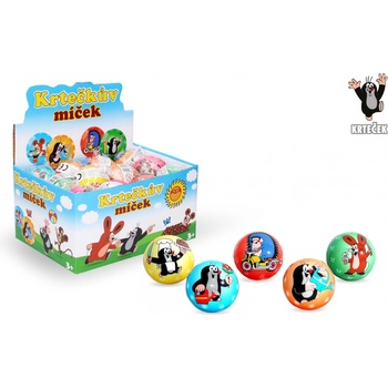 Krtečkův míček 5cm balonek Krtek Krteček 5 druhů v sáčku