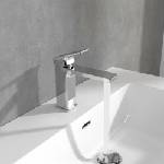 Villeroy & Boch Subway 3.0 смесител за умивалник с едноръкохватков механизъм, хромиран, с изскачащ вентил (TVW11200200061)