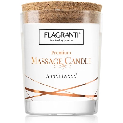 Flagranti Massage Candle Sandal Wood свещ за масаж 70ml