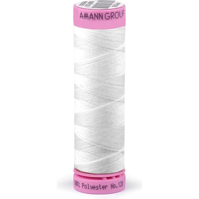 Prima-obchod Polyesterové nitě návin 100 m Aspo Amann, barva 0084 Bridal Blush