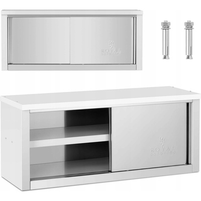 Royal Catering Závěsná skříňka z ušlechtilé ocel RCAT-120/40/50-C