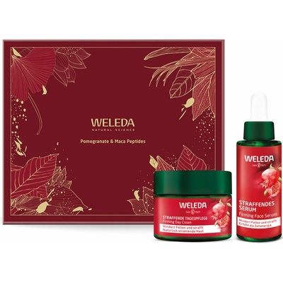 WELEDA Granátové jablko a Maca peptidy denní krém 40 ml + sérum 30 ml