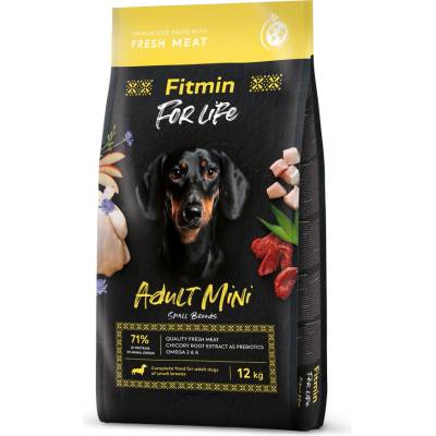 Dibaq Fitmin For Life Мини храна за дребни кучета 12 kg