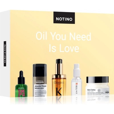 Beauty Discovery Box Notino Oil You Need Is Love комплект за всички видове коса