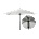 Horecano ЧАДЪР 2.5m БЯЛ (JYT8270-2.5M-WHITE-PUSH) (0166297)