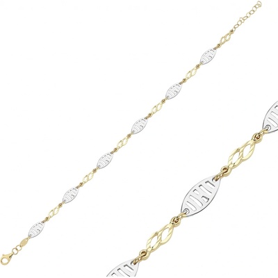 Lillian Vassago dámský v kombinovaném zlatě LLV46-GB048