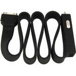 TYLT Зарядно за кола с вграден кабел и USB изход за iPhone 4/4S, iPhone 3G/3GS, iPhone, iPad с док конектор - Tylt Car Charger for Apple 30-Pin (674563)