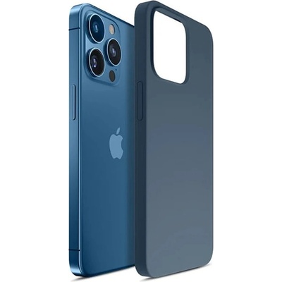 3mk Protection Калъф за Apple iPhone 15 Pro, силиконов, 3MK Hardy Case, тъмносин