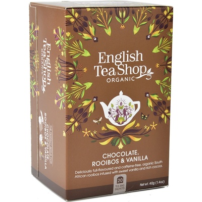 ETS čaj Čokoláda rooibos & vanilka 20 vreciek