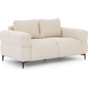 ROPEZ Кремав диван 154 cm Helio - Ropez (Helio Sofa 2os. Aragon 03 ( Davis ) Czarny Mat)