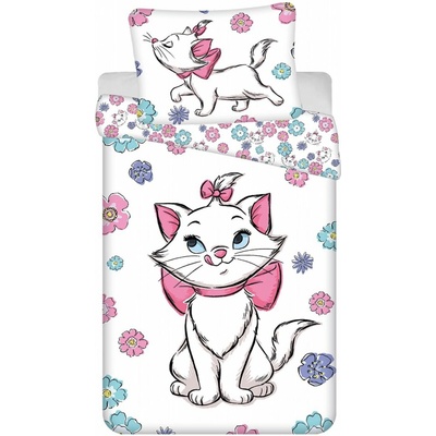 Jerry Fabrics obliečky Marie Cat Floral 140x200 70x90