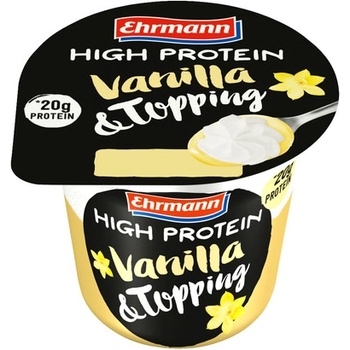 Ehrmann High Protein Vanilla & Topping with protein 200 g