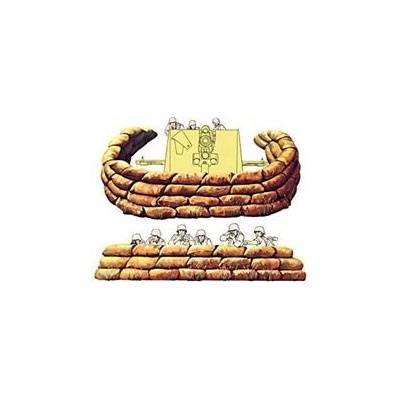 Tamiya Military Miniatures Sand Bags Set 1:35