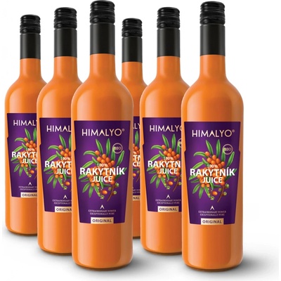 Himalyo Rakytník 100% Juice bio 6 x 0,75 l – Zbozi.Blesk.cz