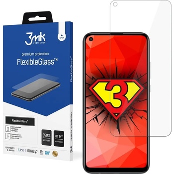 3mk Protection Протектор от закалено стъкло /Tempered Glass/ 3МК FlexibleGlass, за Huawei P40 Lite E, хибриден