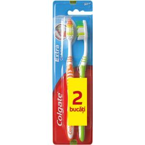 Colgate четка за зъби, Extra clean, 2 броя