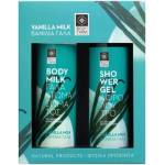 Bodyfarm Комплект Vanilla Milk - Душ гел и Мляко за тяло, 2 x 250 ml - ozone