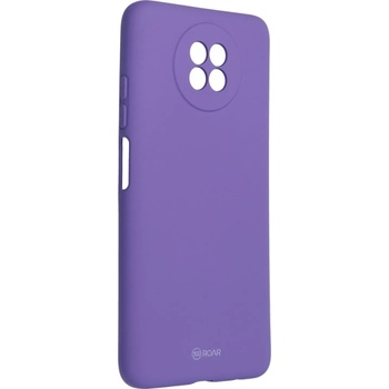Image 1 of Гръб Roar Colorful Jelly Case - for Xiaomi Redmi Note 9 5G - Лилав