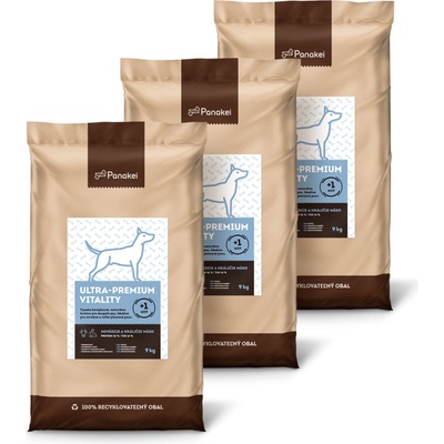 Panakei Ultra Premium Vitality Hovädzie Králik 27 kg