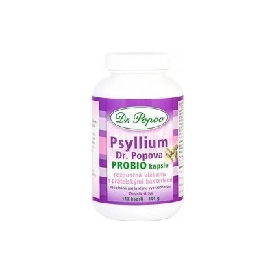 Dr.Popov Psyllium Slim 120 kapsúl